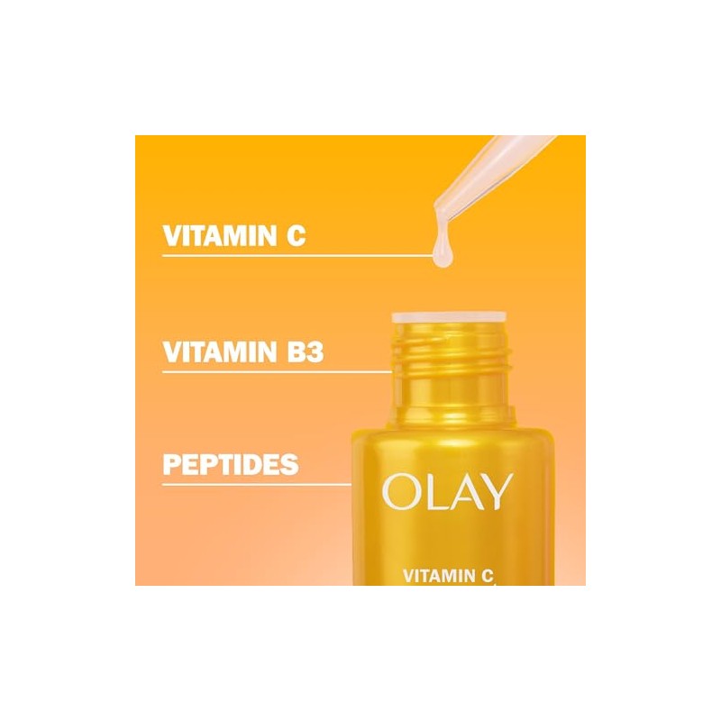 Olay Suero de vitamina C + péptido 24, 40 mL