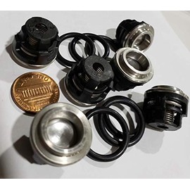 AR ANNOVI REVERBERI Replacement Valve Kit 6 Pack, AR2125, Black