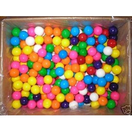 200 Large 1" Assorted Gumballs Gum Balls Vending Candy