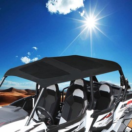 MFC Soft Canvas Roof Top Compatible with for 2014-2023 Polaris RZR 4 900 / XP 4 1000 / XP 4 Turbo 4 Seater Sunshade Soft Top Roof