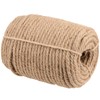 FUNSUEI 196 Feet 8mm Thick Jute Rope, Natural Hemp Rope