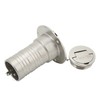 Marine Boat Deck Filler with Keyless Cap Stainless Steel Mirror