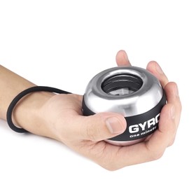 YOMYM Pelota de Giroscopio para Ejercicios, Antebrazo Ejercitador brillará, Power Gyro Ball para Fortalecer Brazos, Dedos, Muñeca Huesos y Músculos, Girar la Pelota de muñeca para Ejercicios para