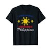 T-Shirt with German Text "Ich muss gar nichts ich muss