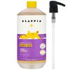 Alaffia Babies & Kids Bubble Bath, Lemon Lavender, Pump Included