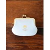Beams Japan Matsunoya Cowhide Leather Mini Wallet Pouch Monotone, white,