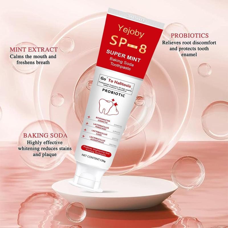 Yejoby [Upgraded Version] Super ProbioticSp-8 Toothpaste, SP-8 Toothpaste, SP8 Probiotic