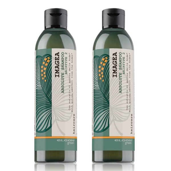 eLGON Imagair Damage Care Shampoo, 8.5 fl oz (250 ml), Set of 2