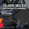 K&N High-Flow Original Lifetime Universal Clamp-On Air Filter: High Performance,