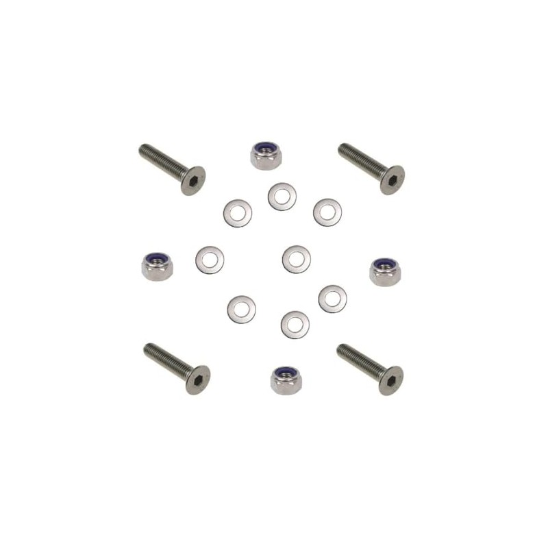 Countersunk Bolt & Nut (4 Pack) M3 X 20mm (Including