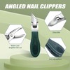 Toe Nail Clippers for Thick Nails, Oblique Toenail Clippers, Suitable