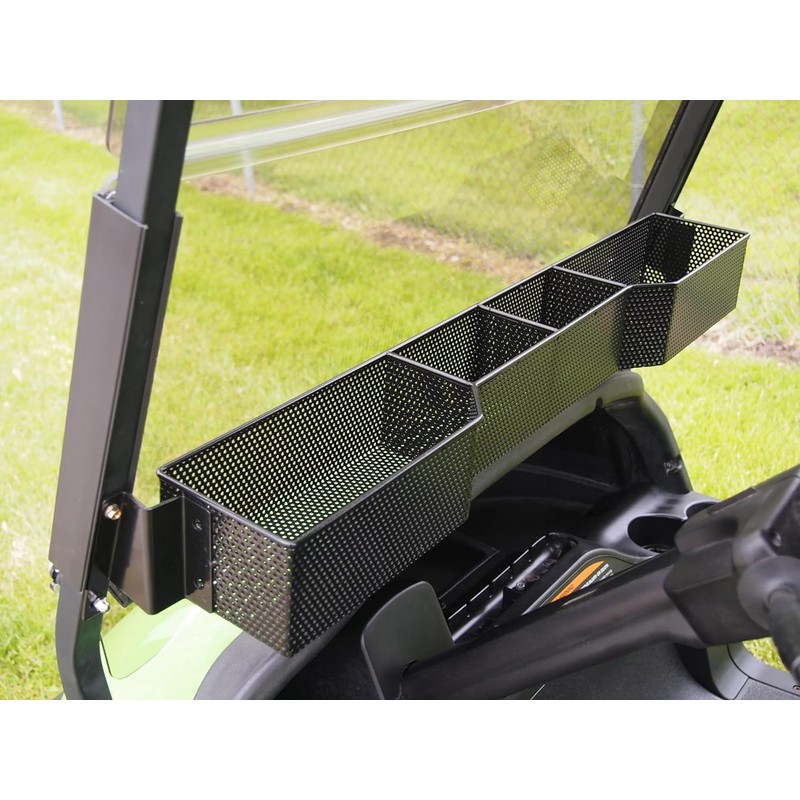Huskey Golf Cart Baskets Front,One Piece Design Golf Cart Storage