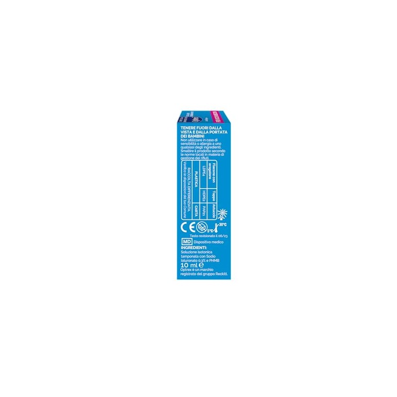 Optrex, Actidrops, Collirio Reidratante, per occhi secchi, 10ml