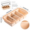 1 Cup Extra Large Silicone Ice Cube Freezing Trays with