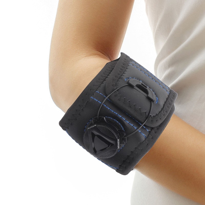 Forearm Tennis Elbow Band Adjustable Single Pain Reduce Knob Compression