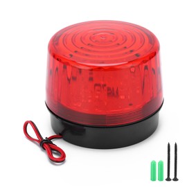 Flashing Light Alarm Burglar Alert HighPower Accessory for Road Security for Fire Trucks Emergency Vehicles