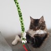 Andiker 2 Pcs Cat Wand Toy, 44 Inches Plush Cat