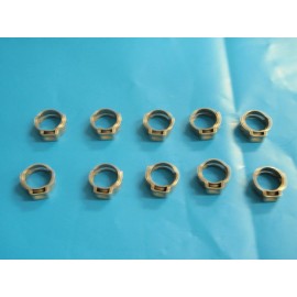 Seachoice PINCH HOSE CLAMP STAINLESS STEEL 23441 FITS 3/8" 9.5MM OD BAND 13/64" PACK OF 10