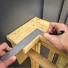 Mayes 10221 Steel Carpenter Square, Made in The USA 8"x12"