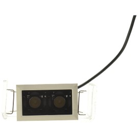 Tecnolite Lámpara Downlight LED 4 W - 2 Fuentes de Luz, Empotrable en techo, Luz Suave Cálida, 100 - 277 V, IRC 90, LED integrado