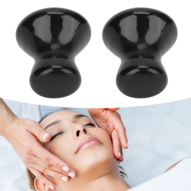 2pcs Gua Sha Facial Tools Mushroom Shape Face Lift Remove