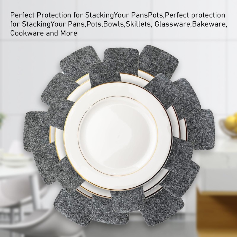 YSOOUA Pan Protector, Pan Protector, Pack of 12, Pot Protector,