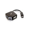 C2G Legrand HDMI VGA DVI Adapter, DisplayPort Adapter, Black Mini