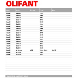 Starter for Suzuki SV650 1999-2023/V-strom DL650 2004-2024/SFV650 31100-19F00 31100-19F10 Olifant