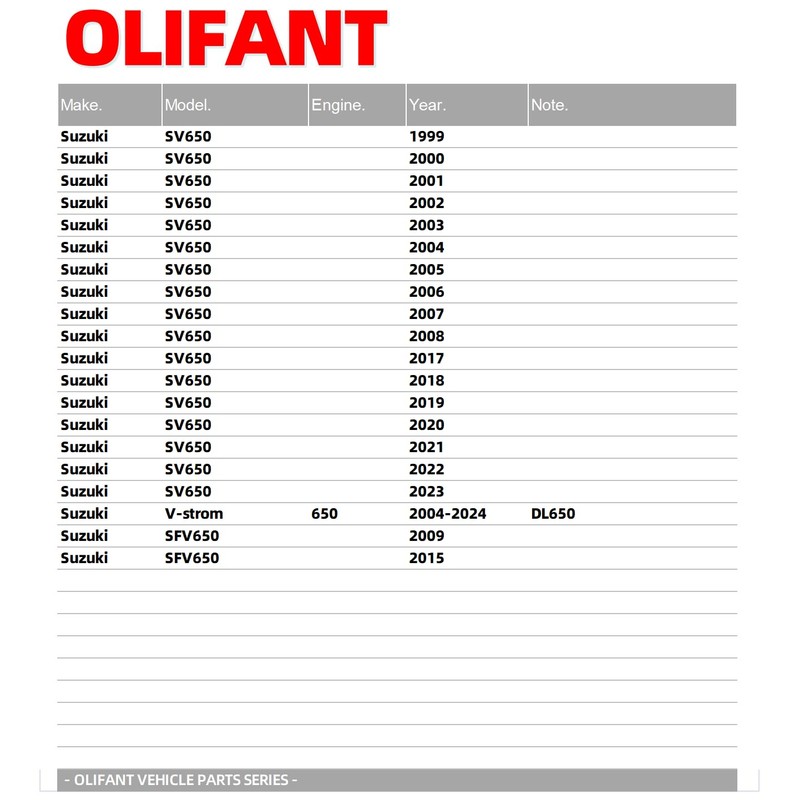 Starter for Suzuki SV650 1999-2023/V-strom DL650 2004-2024/SFV650 31100-19F00 31100-19F10 Olifant
