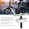 Aluminum Alloy Folding Bicycle Faucet Handlebar Handle Foldable C Buckle
