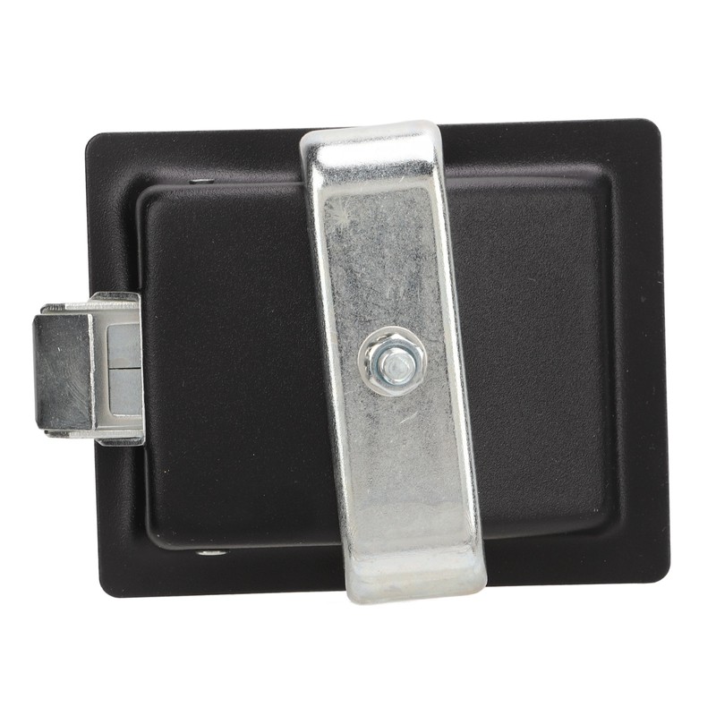 2 Pcs RV Handle Latch Carbon Steel Zinc Alloy Embedded