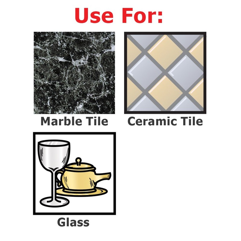 IVY Classic 10372 5-Piece Glass and Tile Drill Bit Set,