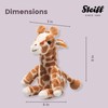 Steiff Gina Giraffe Light Brown Spotted 23 cm, Soft Cuddly