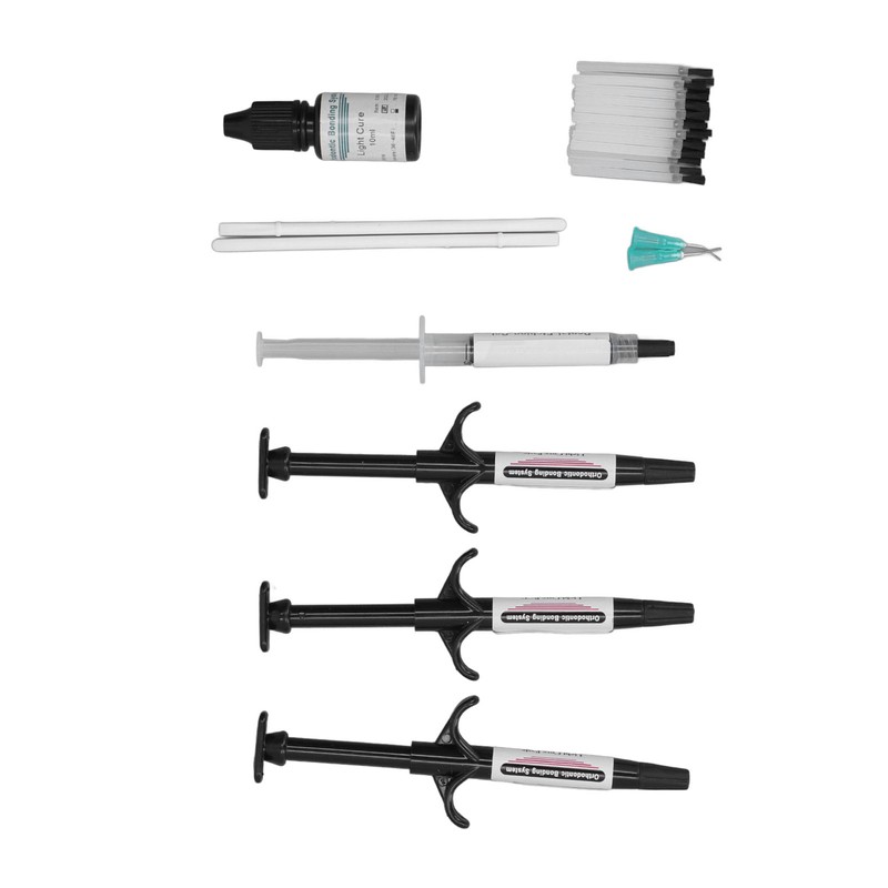 Dental Adhesive Cure Syringe High Bond Strength Orthodontic Dental Bonding