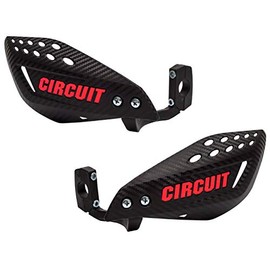 CIRCUIT PM061-2DA Vector Carbon Handguard, Carbon/Red