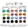 8 (Eight) Round Metal Frame Sunglasses, Oval, With Exclusive Case,