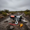 Electric Winch 2000 Lb Steel Cable For Atv Utv Waterproof