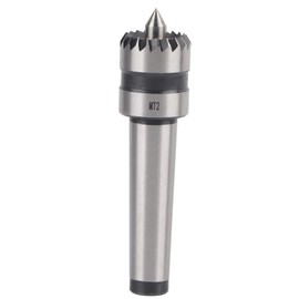 18 mm Lathe Tailstock Wood Lathe Drive Spur Mt2 Heavy Duty Tailstock Centre Metal Wood Lathe Turning Tool (Mt2) (Type 2)