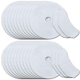 25 Pieces Compatible Cloth Dryer Exhaust Filter Set Replacement for Panda/Magic Chef/Sonya/Avant