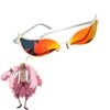 Don Quixote Doflamingo Cosplay Sunglasses, One Piece, One Piece One
