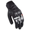 LS2 Helmets Spark Glove (Black/White - X-Large)