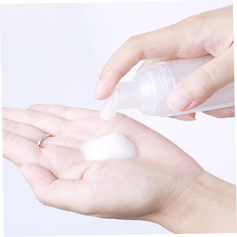 Ciieeo Bubble Making Bottle Set 4pcs 50ml 60ml Foaming Dispenser
