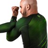Hayabusa Metaru Long Sleeve Jiu Jitsu Rashguard - Green, Small