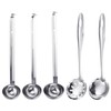 4 Pieces Stainless Steel Spoons, 1 Piece Slotted Spoon, Spoon