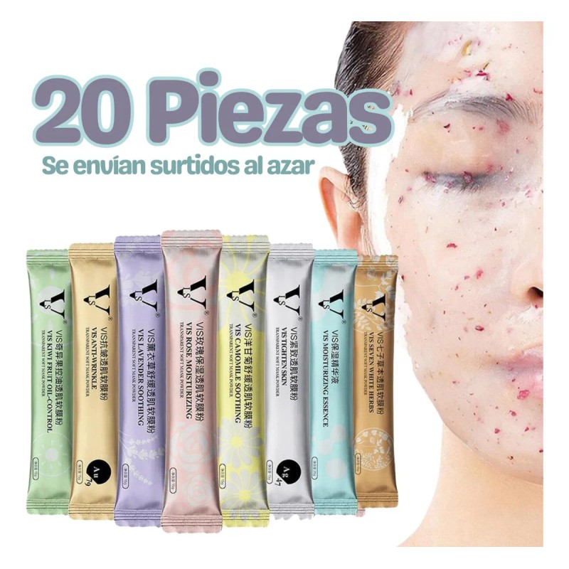🔥 Mascarilla jelly mask universo en linea hidratante facial 20