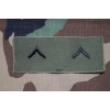RARE US Army Private PV2 / E-2 Collar Rank Insignia