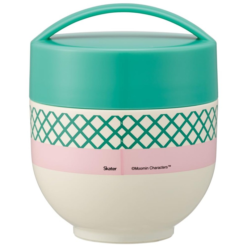 Skater (Skater) Antibacterial Insulated Bento Lunchbox, Bowl Shaped, Lunch Jar,