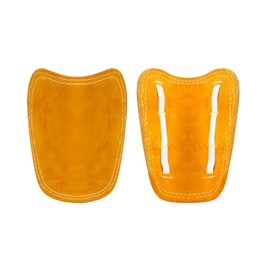 Welder Leather Protectors Safety Shoe Cover Shoes Toe Cap Insulated Foot for Anti-Scald Leather Protectors for Sparks, Welding, Cutting, and Grinding Steel Handling Work Safety Shoe Covers (Yellow)