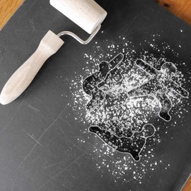 SHANTI NATION - Shanti Bakery II - Cookie Cutters with Yoga Motifs - in Beautiful Box - Great Gift Idea - for Baking and Cooking