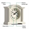 Jones Clocks® Kensington mantel clock | Classic arch top clock